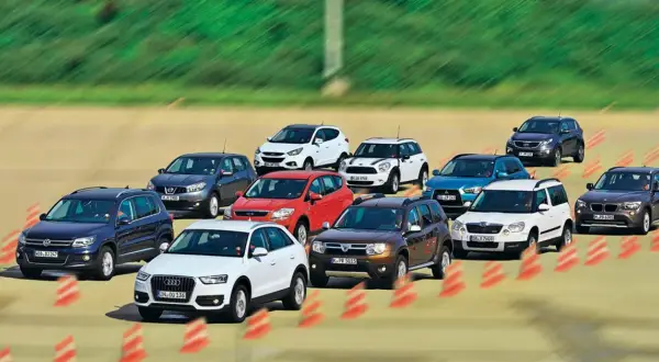 Ile pali SUV - porównanie zużycia paliwa różnych modeli