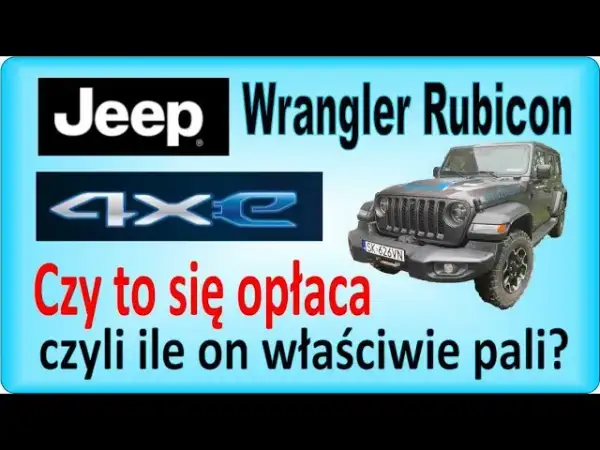 Ile pali Jeep Wrangler? Sprawdź, jak zmniejszyć spalanie i zaoszczędzić
